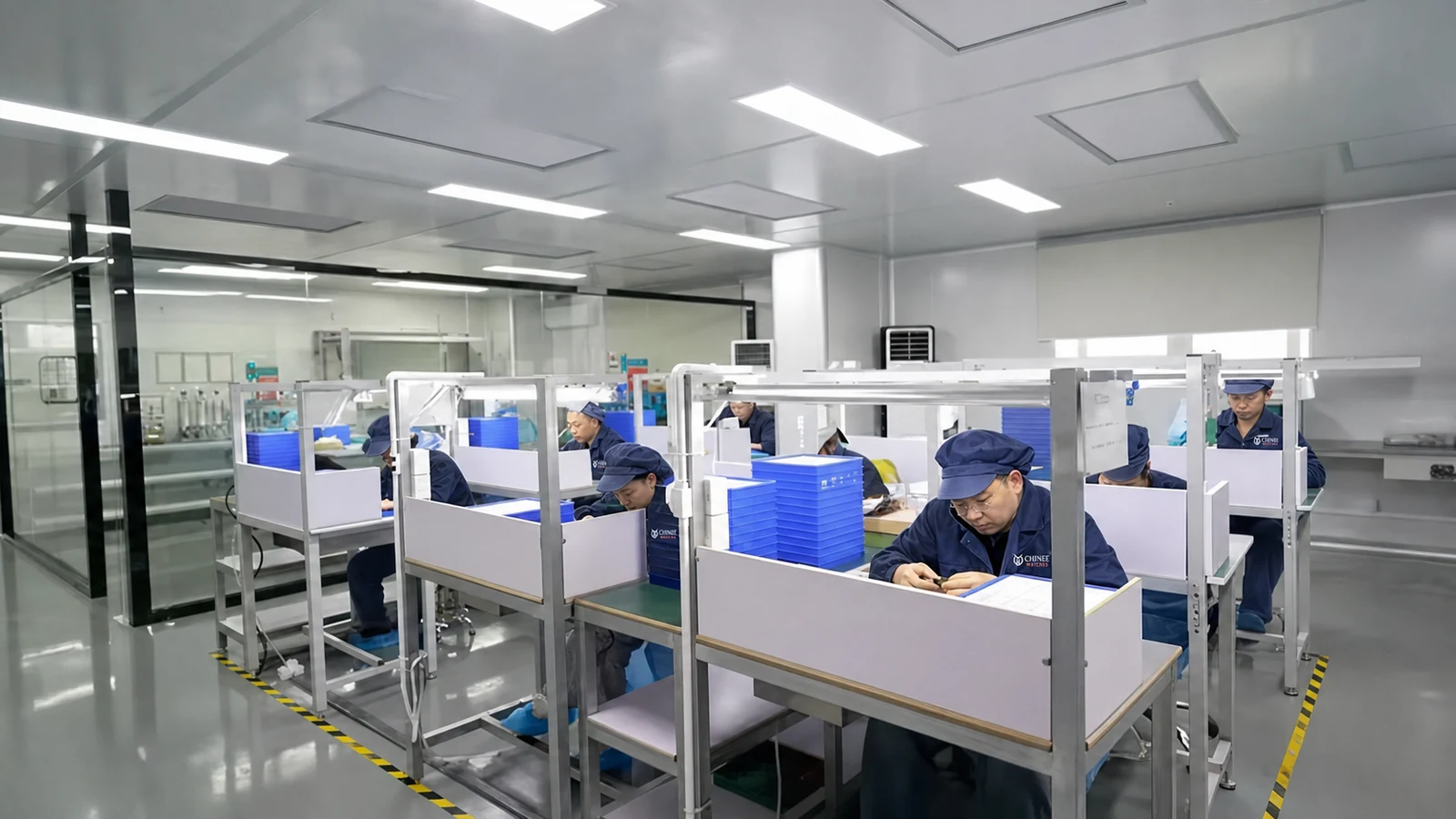 CHINEE clean watch inspection workshop