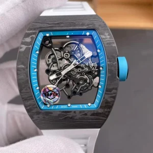 005 Luxury waterproof shockproof ultra-light carbon fiber automatic mechanical skeleton men’s sports watch