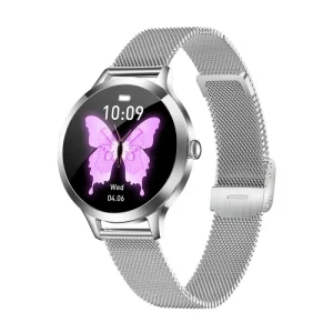 1.04″ AMOLED Women’s Smartwatch IP68 Waterproof Stainless Steel Bluetooth Call Answering Factory Direct