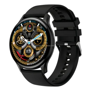 1.45” Screen Smart Watch Silica Gel Band AMOLED Display IP67 for Call Reminder Heart Rate Sedentary Reminder Calendar