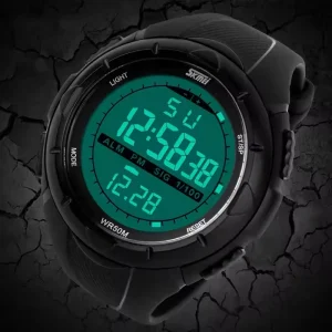 1025 Fashion Chronograph Simple Sport Men Watches Alarm Clock Shock Resistant Waterproof Reloj Hombre Digital Male Watch
