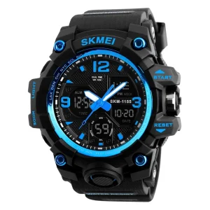1155B Waterproof Digital Sport Wrist Watch Men