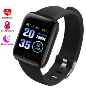 116Plus Watch Mens Women Sports Fitness Wrist Waterproof Bracelet Mobile Phone Android Smart Watch
