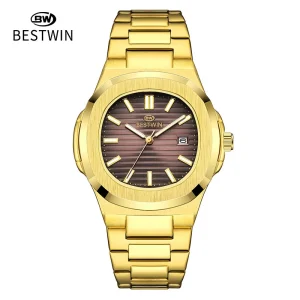 118 Fashion Business Men’s Watch Waterproof Stainless Steel Luminous Date Luxury Montre Pour Homme