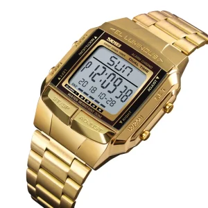 1381 Classic Glass Watch Slim Japan Digital Movement OEM Sport Wrist Watch