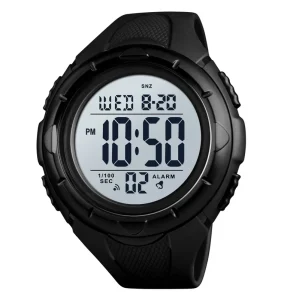 1535 Big Face Dual Time Sport Digital Watches for Men