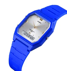 1604 Fashion Quartz Watch Waterproof Plastic Men Sport Digital Watches