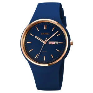1747 Women’s Designer Watch Silicone and Stainless Steel Quartz Watch