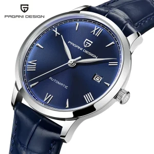 1759 Mechanical Watch for Men Waterproof Calendar Automatic Movement Business Wristwatch