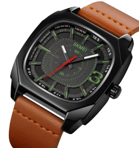 1822 Casual Leather Quartz Fashion Men’s Wrist Watch OEM Watch Supplier