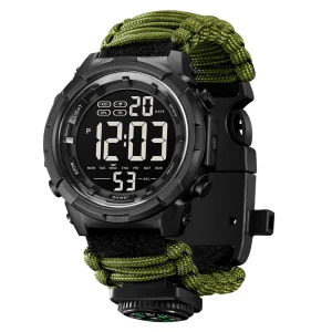 1845 Sport Digital Watch Relojes New Paracord Band Strap Original Factory Customized Logo