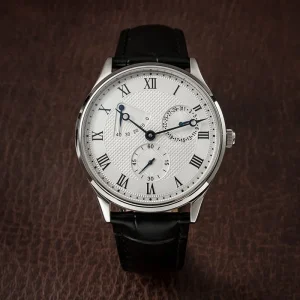 1pcs Custom Logo Hand Wind Chronograph Multi Function Mechanical Automatic Movement Watch for Men