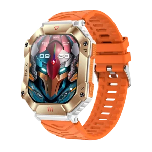 2.0 inch Screen IP67 Waterproof KR80 Smart Watch Heart Rate Blood Pressure Monitoring Men and Women Outdoor Sports Watch