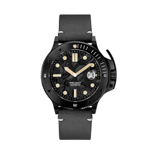 200m Water Resistant Diver Automatic Watch with Transparent Back Cover