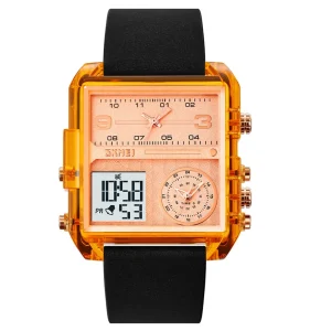 2021 Men’s Wrist Analog Sport Digital 3ATM Waterproof Sport Chrono Digital Watch