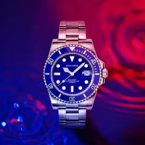 20ATM Diver Watch Custom Logo Low MOQ with Stainless Steel Sapphire Glass Japan Automatic Movement for Men