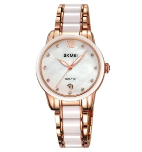 2175 Rose Gold Classic Ceramic Bracelet Watch Luxury Stainless Steel Zinc Alloy ABS Wristwatch For Man