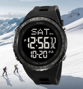 2192 Large Assorted Styles Minimalist Men’s Digital Watch with Alarm and Stop Watch Water Resistant 5BAR