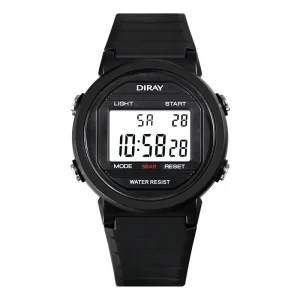 219L Colorful Multi-function Round 5ATM Digital Watch for Ladies