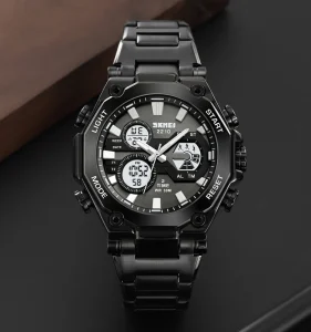 2210 Digital Watch Customizable Luminous LED Waterproof Sport Watch