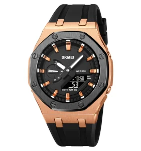 2243 Sport Watch Digital Quartz Stainless Steel Back 3ATM Water Resistant Waterproof