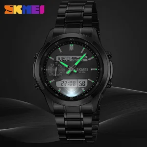 2284 Analog Digital Sport Wrist Watch for Men Customizable Logo Water Resistant Luminous