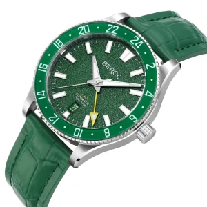 300m Waterproof Mechanical Watch With FKM Strap Montre Automatique Sapphire Crystal Bezel BGW9 Super Luminous Men Watch