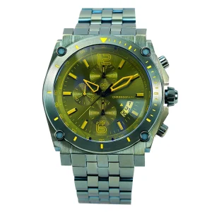 304 Stainless Steel Men’s Sports Watch Japanese TMI VD57 Quartz Movement Customized Logo 100M Waterproof Luminous Watch