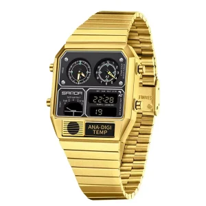 3192 Digital Watch for Men’s Youth and Leisure Multifunctional Temperature Gauge Stopwatch Timing Electronic Watch