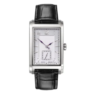 32mm Square Retro Unisex Quartz Analog Watch Crystal Simple Analog Pointer Antique Charm Waterproof Japan Fashionable