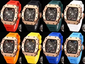 3501 3502 Carbon Fiber Men’s Automatic Mechanical Wristwatch