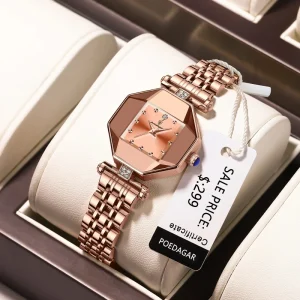 368 High Quality Charm Waterproof Women’s Watch Luxury Ladies Quartz New Wristwatch Leisure Business Watches Relojes