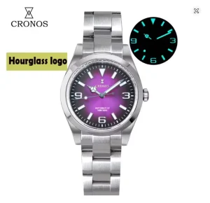 36mm Explore Climbing Series Couples Sport Watch NH35 PT5000 Unisex Automatic Mechanical Watch 10Bar