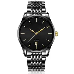39MM Classic Business Men’s Wrist Watch 3 ATM Waterproof Luxury Automatic Watch for Men