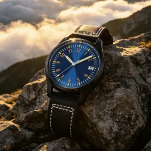 39mm 36mm Mechanical NH35 Movement Pilot Style Watch 10ATM Waterproof OEM Logo Custom Logo Sport Man Wrist Watch