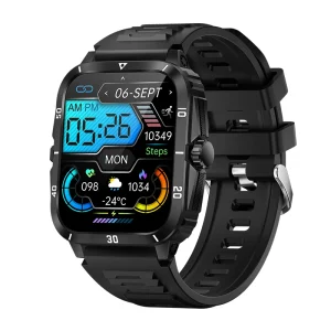 3ATM Deep Waterproof Smart Watch KT71 Outdoor Sport Fitness Tracking Smart Bracelet 430mAh Big Battery Capacity Smartwatch V71