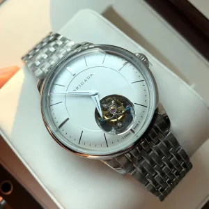 3D Dome Sapphire Glass 316L Stainless Steel Seagull ST8000 Tourbillon Hand Automatic Movement Men Wrist Watch