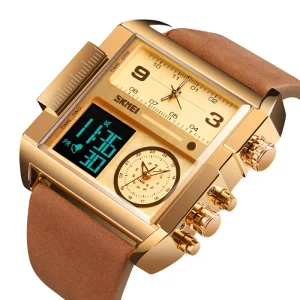 3time Multi Function Digital Watch Relojes Sport 3atm Water Proof Digital Wristwatch 1391