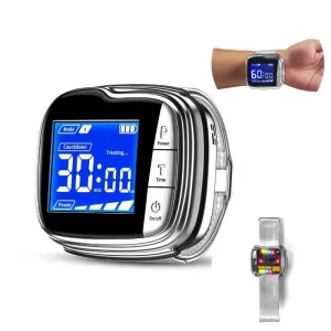 4 Colors Laser Health Wrist Watch, Rechargeable, Lightweight, Wearable