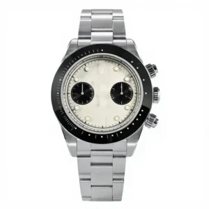 40MM Multifunction Automatic Chronograph Watch Seagull ST1901 Movement 100M Waterproof Luminous Business Watch for Men