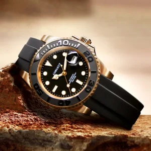 40mm Sapphire Rubber Straps 10ATM Luminous Dive Watch Seiko NH35 Movement Custom Logo Automatic Men’s Mechanical Watch