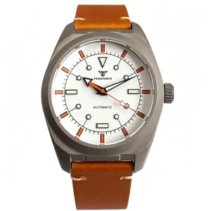 40mm Titanium Automatic Mechanical Wristwatch MIYOTA 8215 Luminous Sapphire Glass 200m Waterproof Men Watches