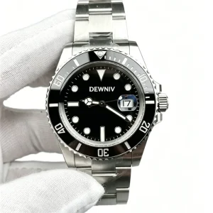 41mm/40mm Men’s Watch with Automatic Mechanical 3235 Movement, Super Luminous Effect, Folding Clasp, Luxurious Diving Watch