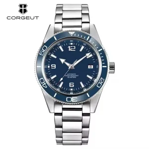 41mm Dive No Logo NH35 Watch Stainless Steel Band Men’s Mechanical OEM Automatic Diver Watch Custom Logo