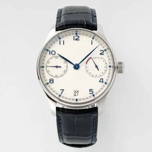 42mm Automatic Mechanical Watch with Leather Strap High-end White Dial High Quality Business Men’s Mechanical Watch