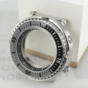 43.3mm Steel Men’s Automated Machinery Watch Case for NH35/36/38 4R36 Movement PRO SPEX SRPE31K1 Style Modification Accessories