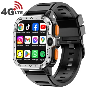 4G Android Watch Smartwatch Phone Video Call GPS Sim Card RAM 2GB ROM 16GB PGD Smart Watch
