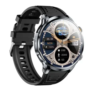 4G Camera 1.85inch 3+32GB Heart Rate Waterproof NFC Video Call Sports Smartwatch 1100mAH Battery for Men
