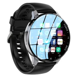 4G NET H18 Global Android Smartwatch Men Dual HD Camera Full Touch Screen HeartRate IP67 Waterproof 64G SIM Call