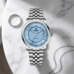 5 Bar Waterproof Stainless Steel Microbrands Custom Logo Automatic Wrist Watch Luxury Brand Men PT5000 Mechanical Watch